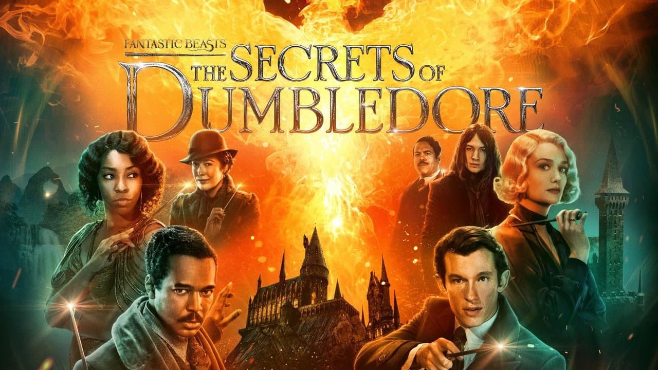 Fantastic Beasts: The Secrets of Dumbledore — backdrops with title 6