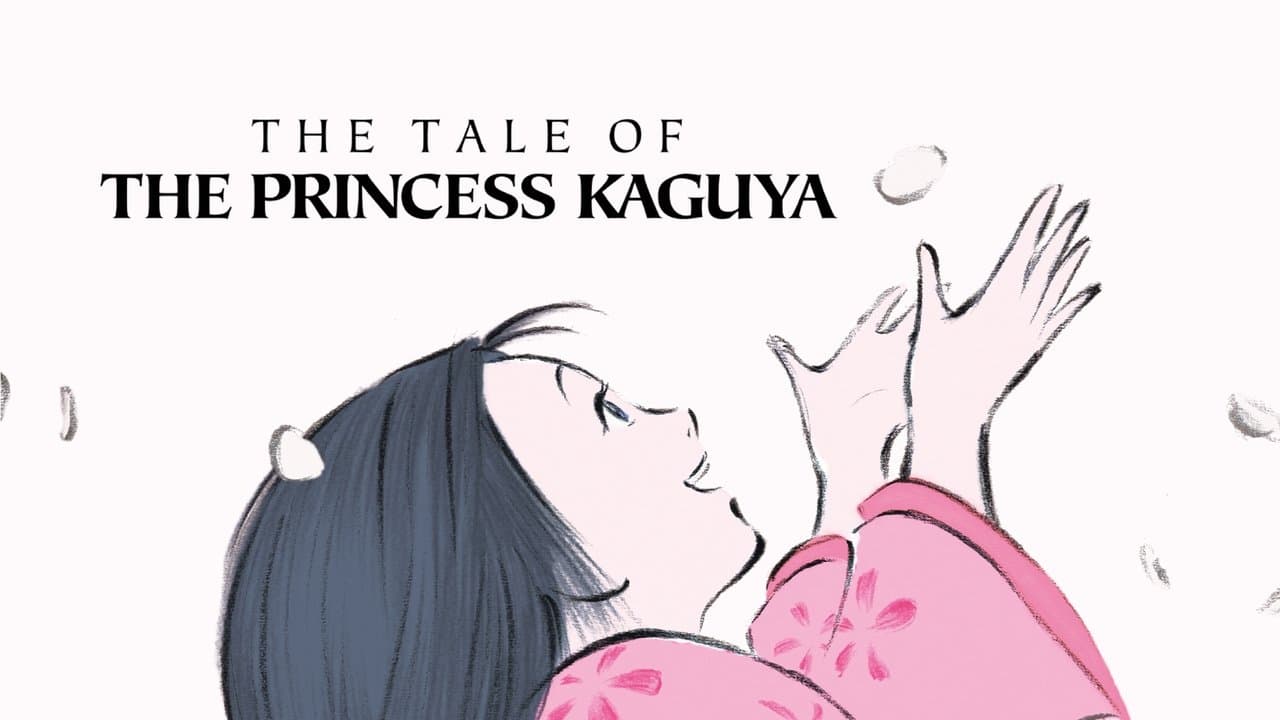 The Tale of The Princess Kaguya — backdrops with title 1