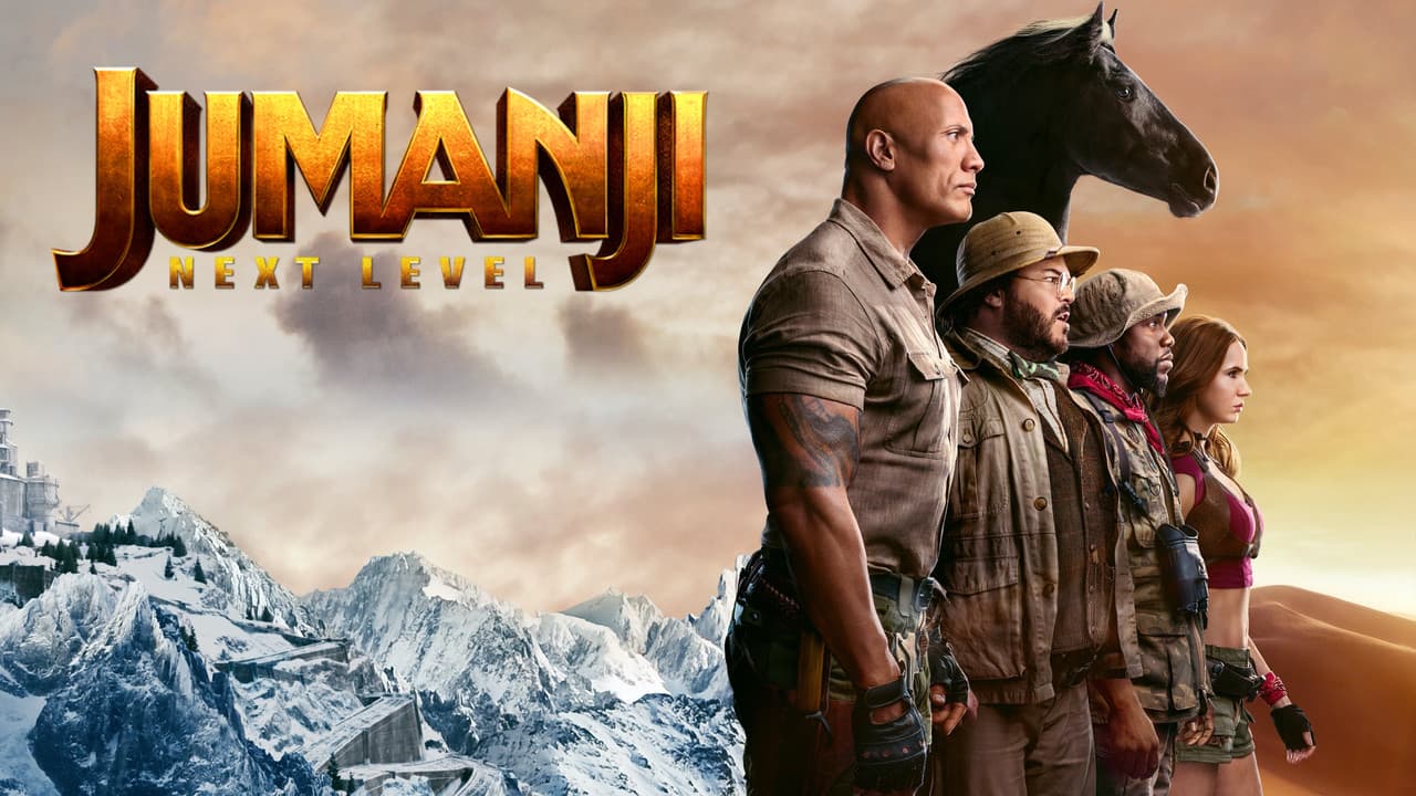 Jumanji: The Next Level — backdrops with title 8