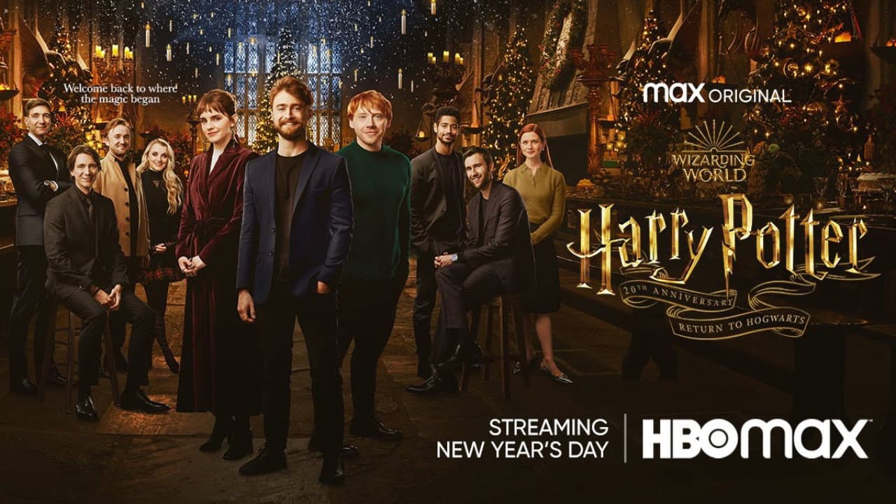 Harry Potter 20th Anniversary: Return to Hogwarts — backdrops with title 3