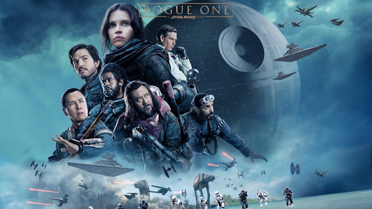 Rogue One: A Star Wars Story — backdrops with title 7