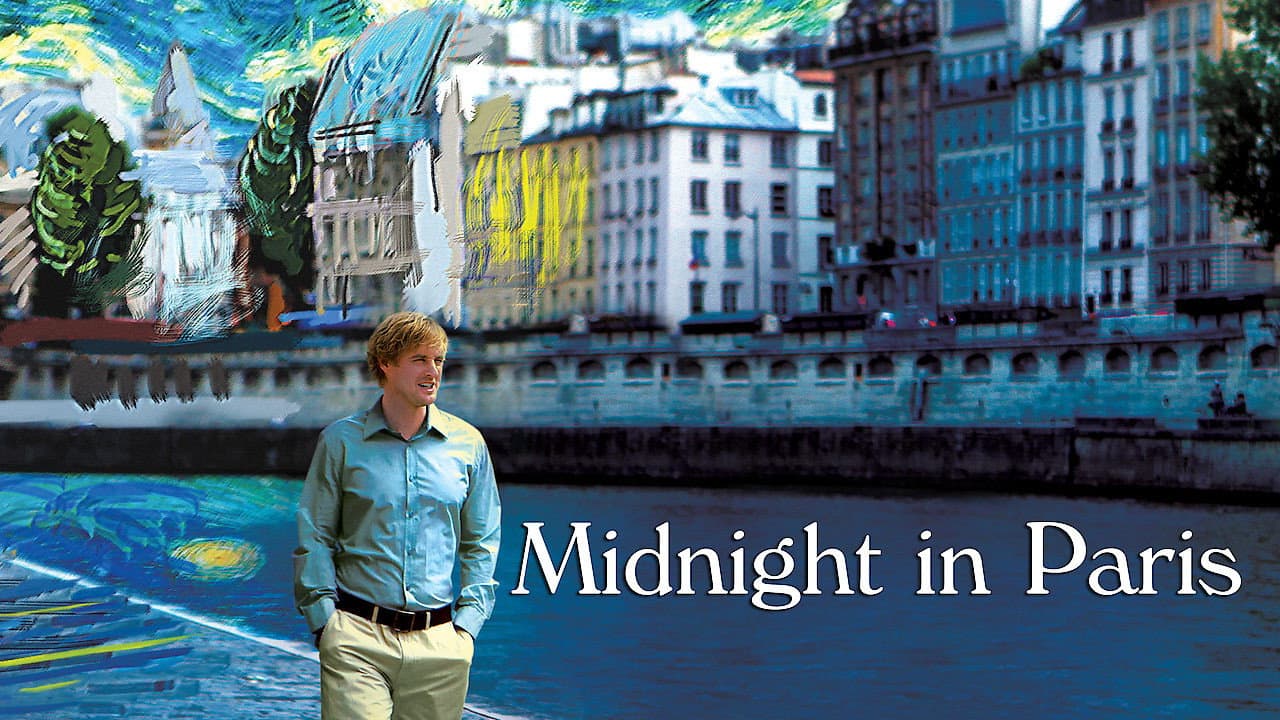 Midnight in Paris — backdrops with title 6