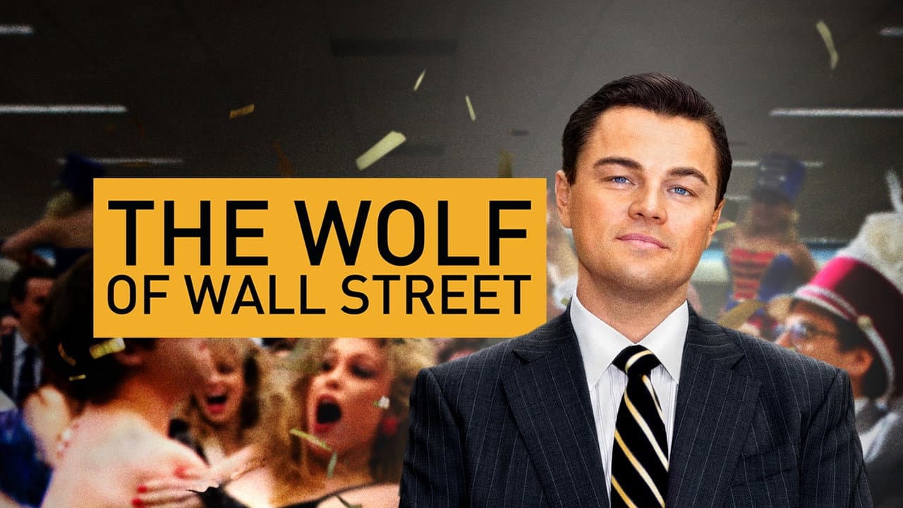 The Wolf of Wall Street — backdrops with title 8