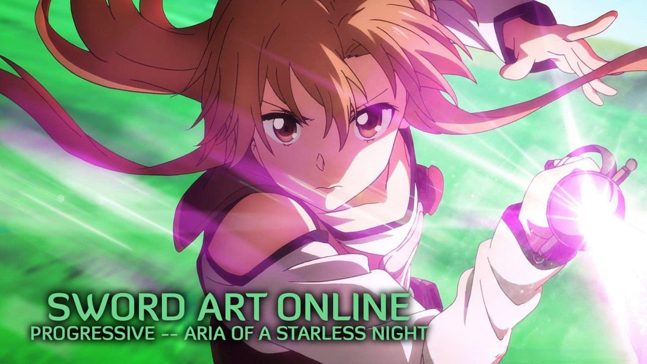 Sword Art Online the Movie - Progressive - Aria of a Starless Night — backdrops with title 2