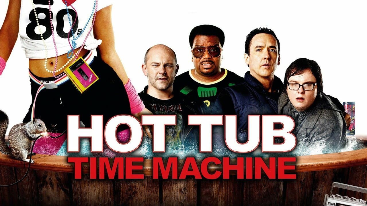 Hot Tub Time Machine — backdrops with title 5