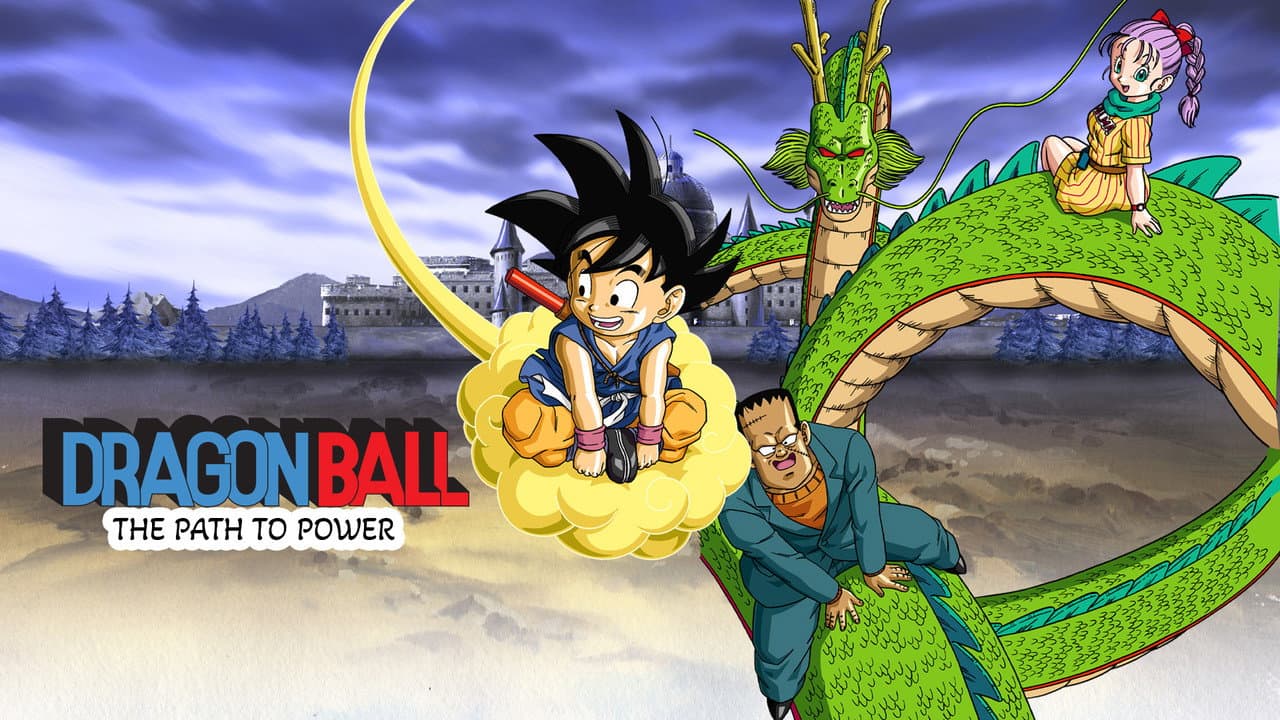 Dragon Ball: The Path to Power — backdrops with title 1