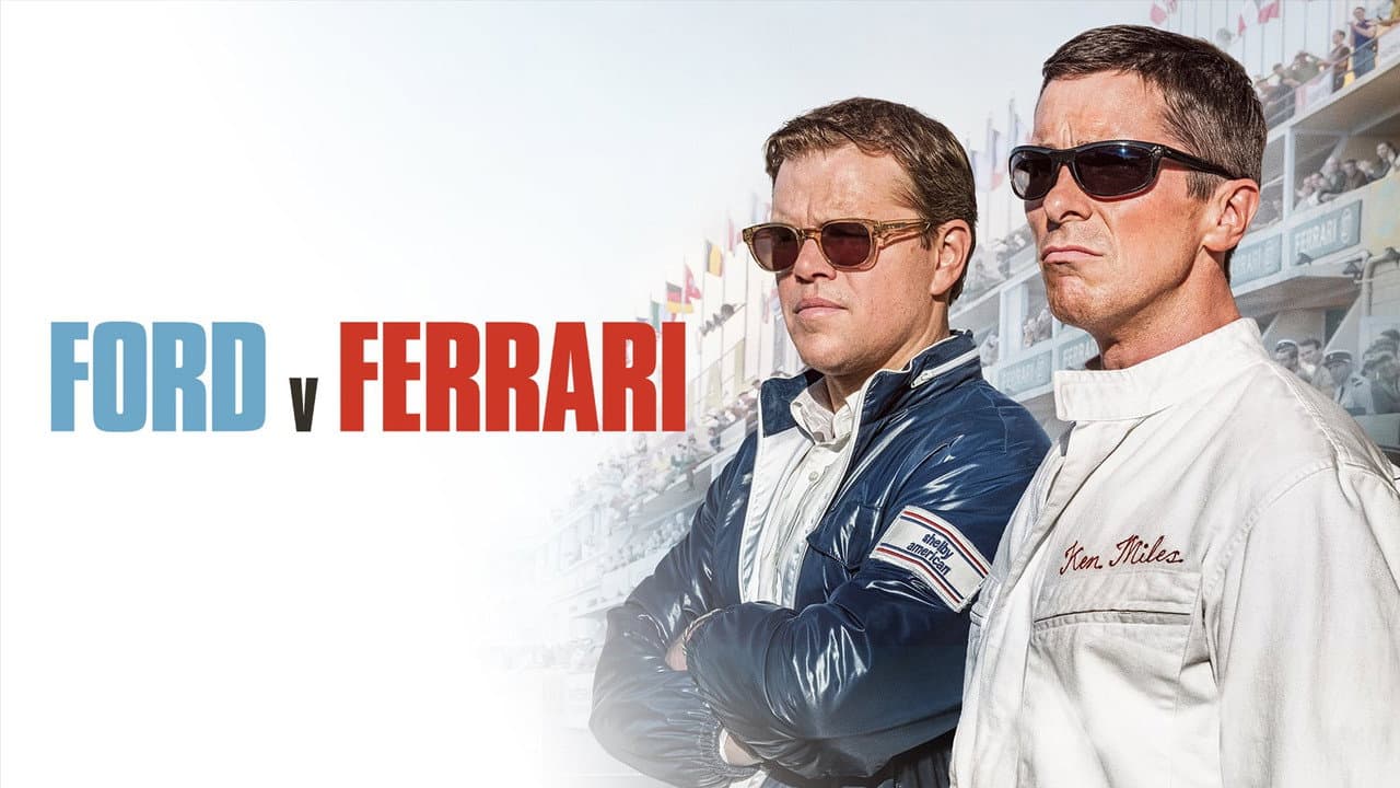 Ford v Ferrari — backdrops with title 7
