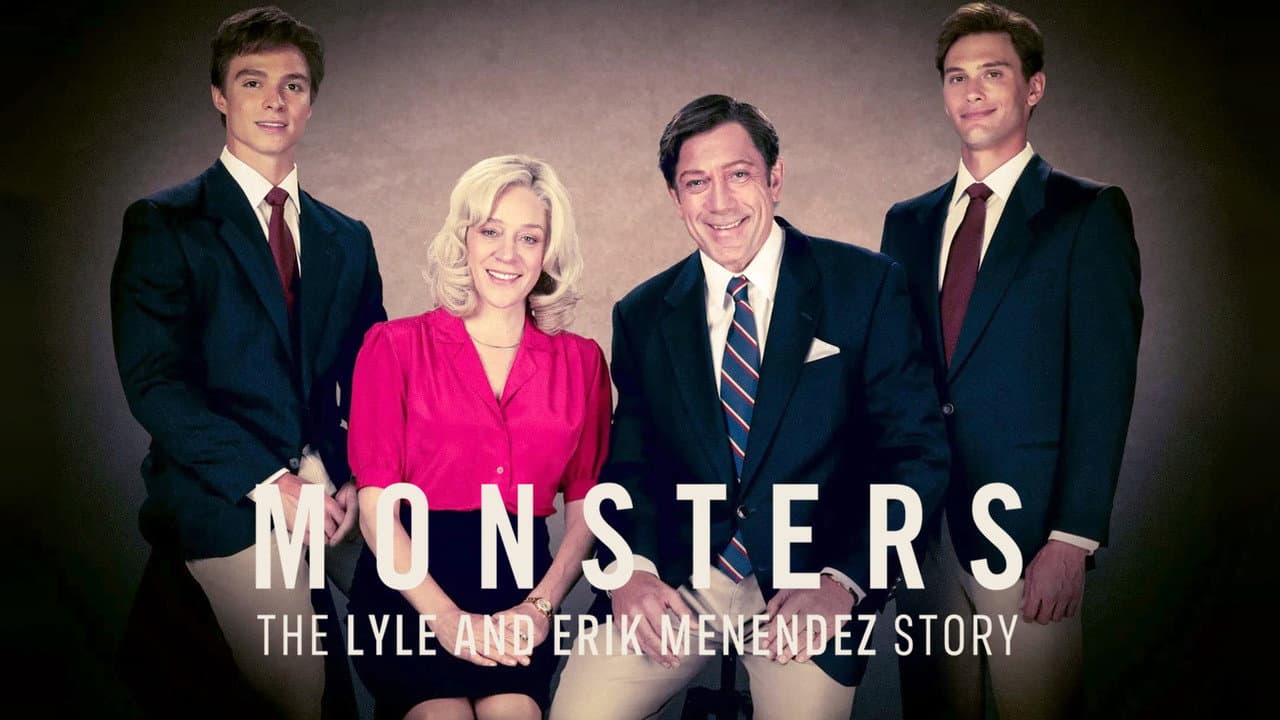 Monsters: The Lyle and Erik Menendez Story — backdrops with title 3
