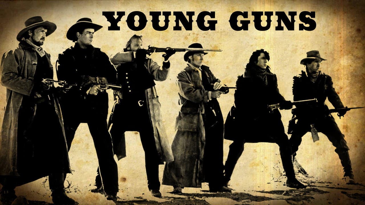 Young Guns — backdrops with title 8