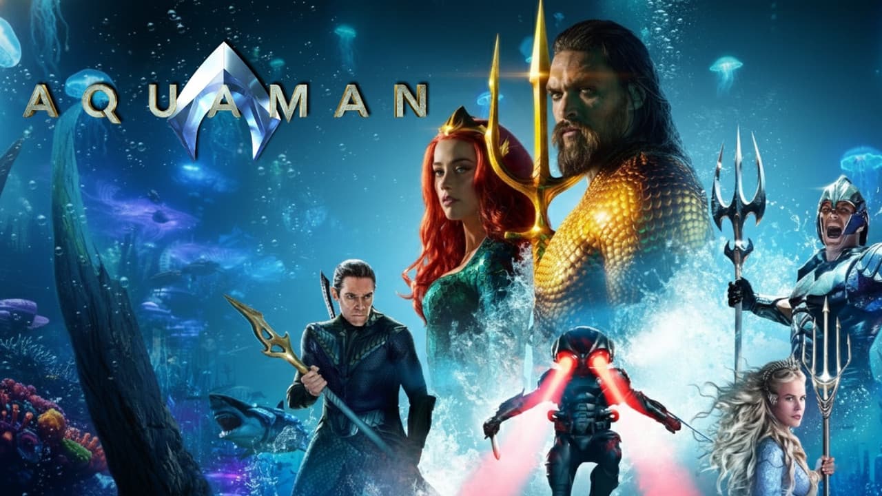 Aquaman — backdrops with title 3