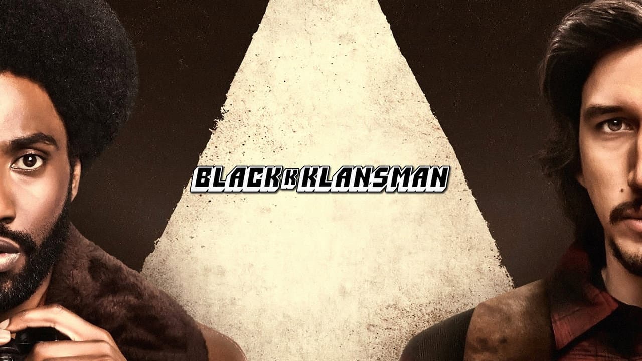 BlacKkKlansman — backdrops with title 1