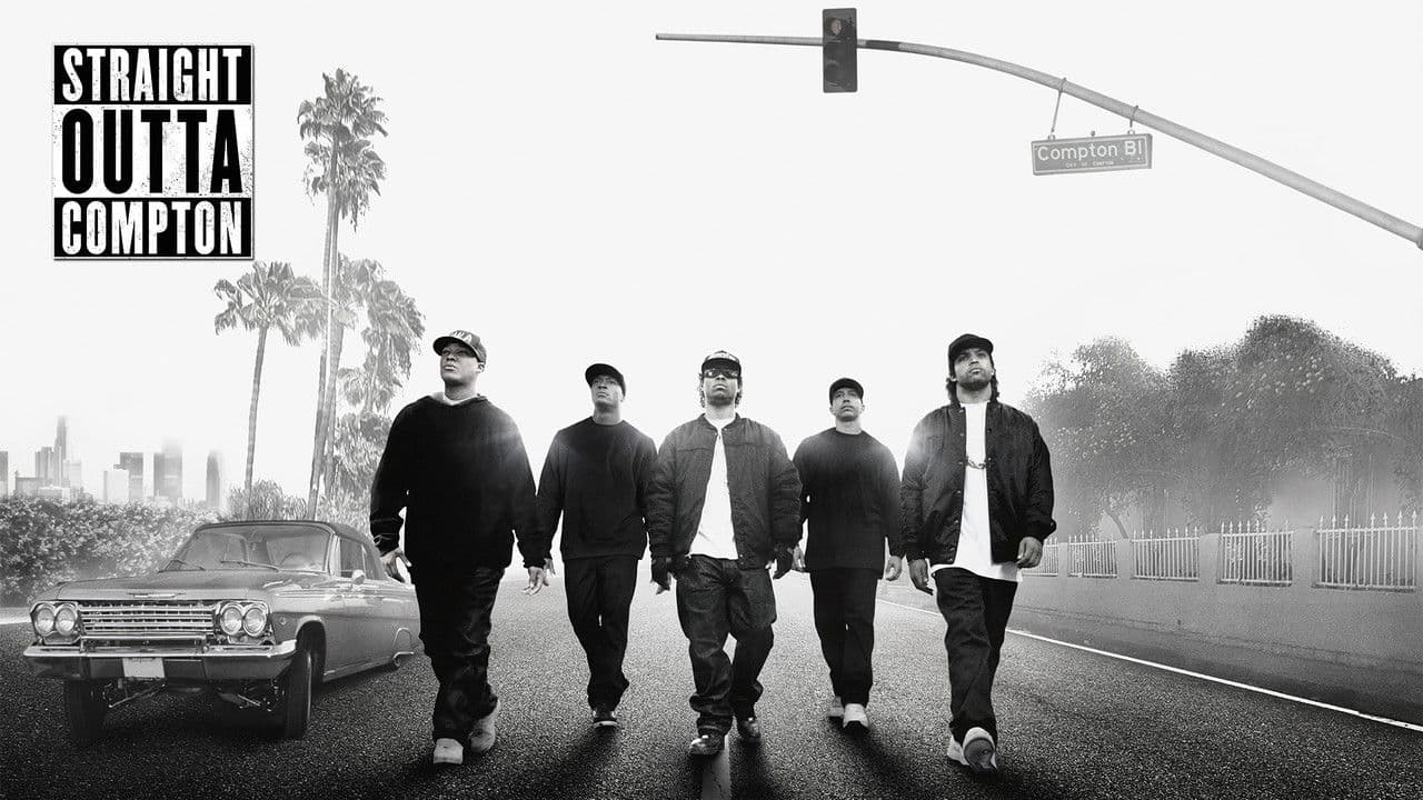Straight Outta Compton — backdrops with title 1