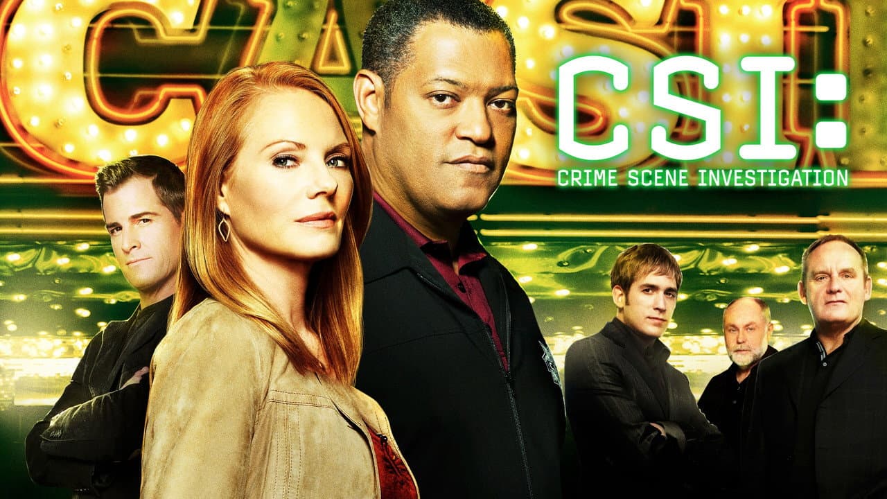 CSI: Crime Scene Investigation — backdrops with title 5