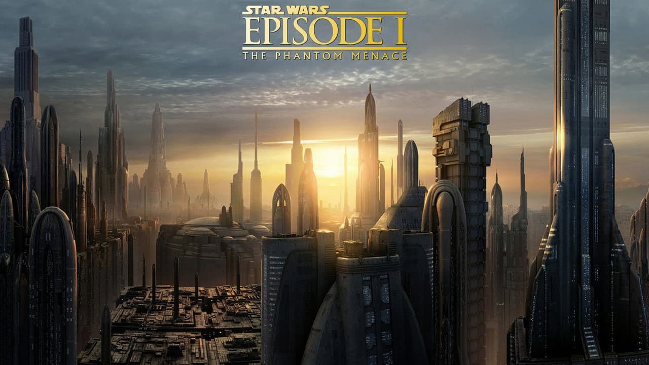 Star Wars: Episode I - The Phantom Menace — backdrops with title 4