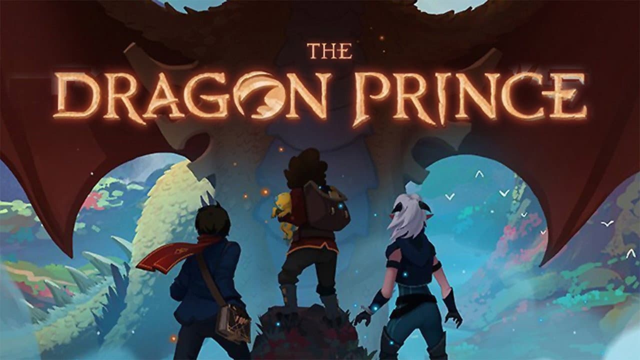 The Dragon Prince — backdrops with title 4