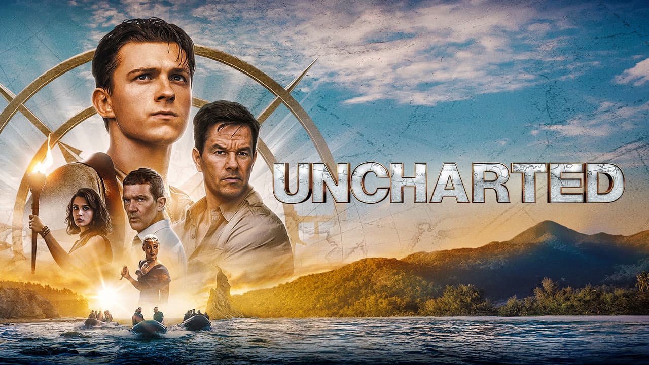 Uncharted — backdrops with title 8