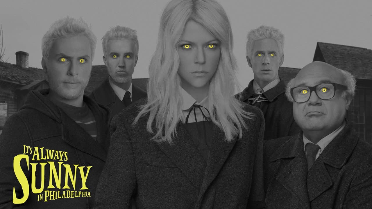 It's Always Sunny in Philadelphia — backdrops with title 2