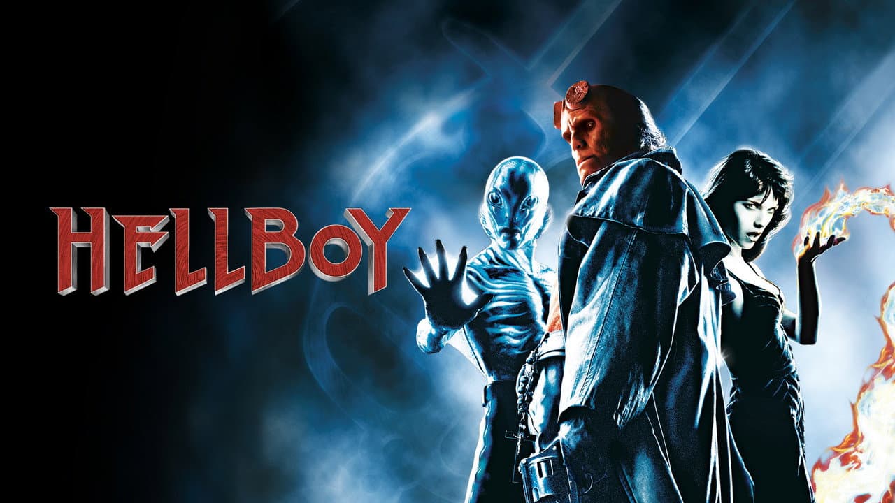 Hellboy — backdrops with title 1