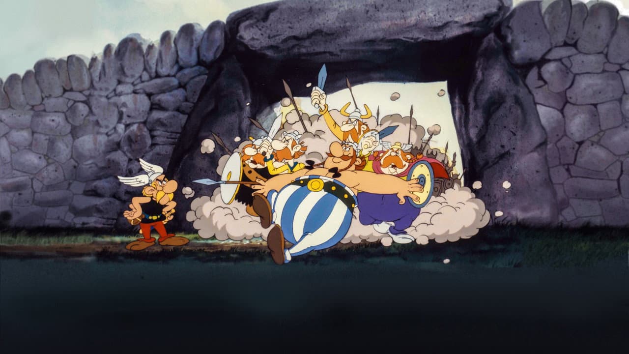 Asterix in Britain — backdrops 4