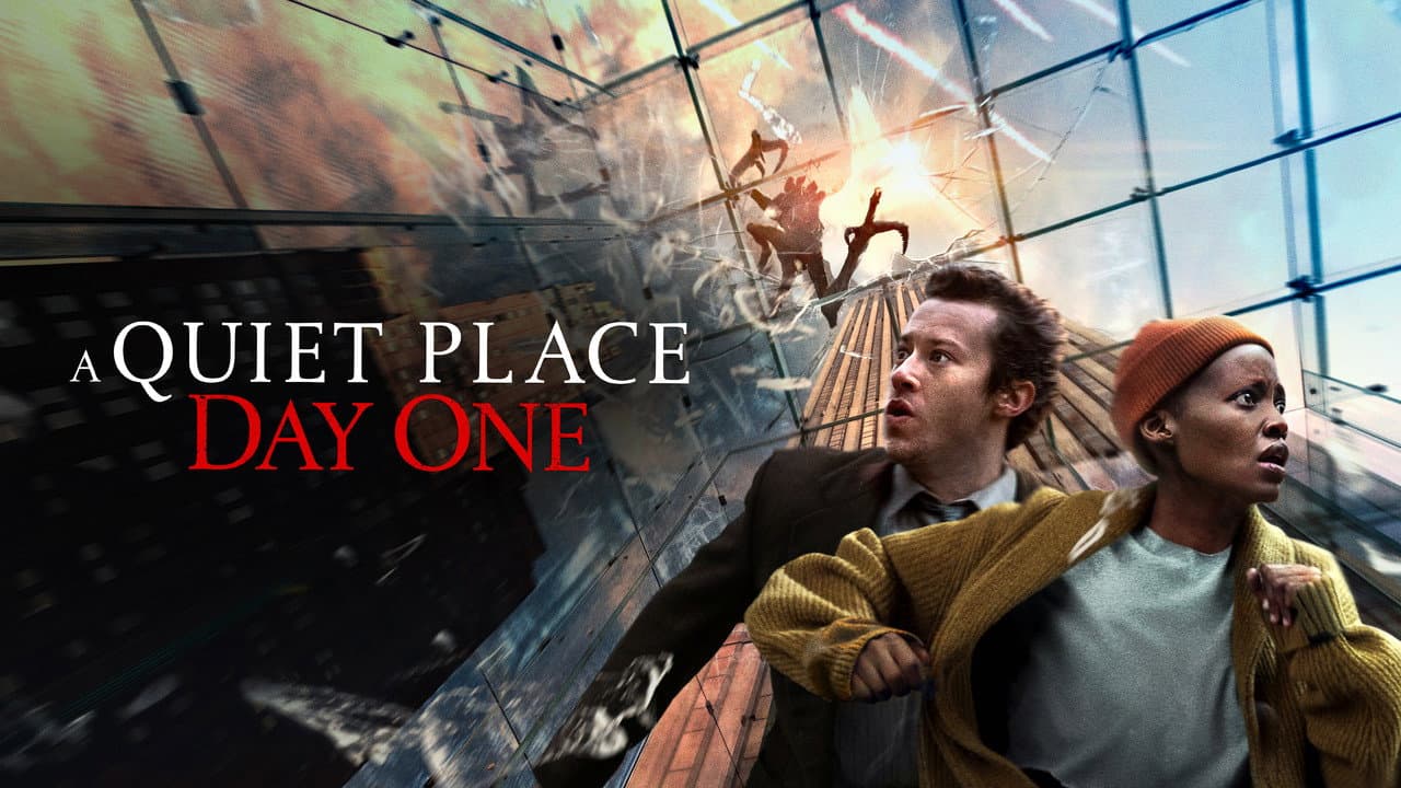 A Quiet Place: Day One — backdrops with title 1