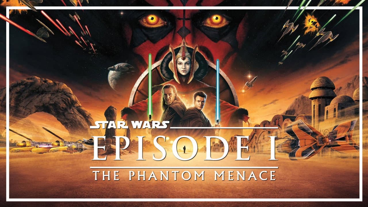 Star Wars: Episode I - The Phantom Menace — backdrops with title 1