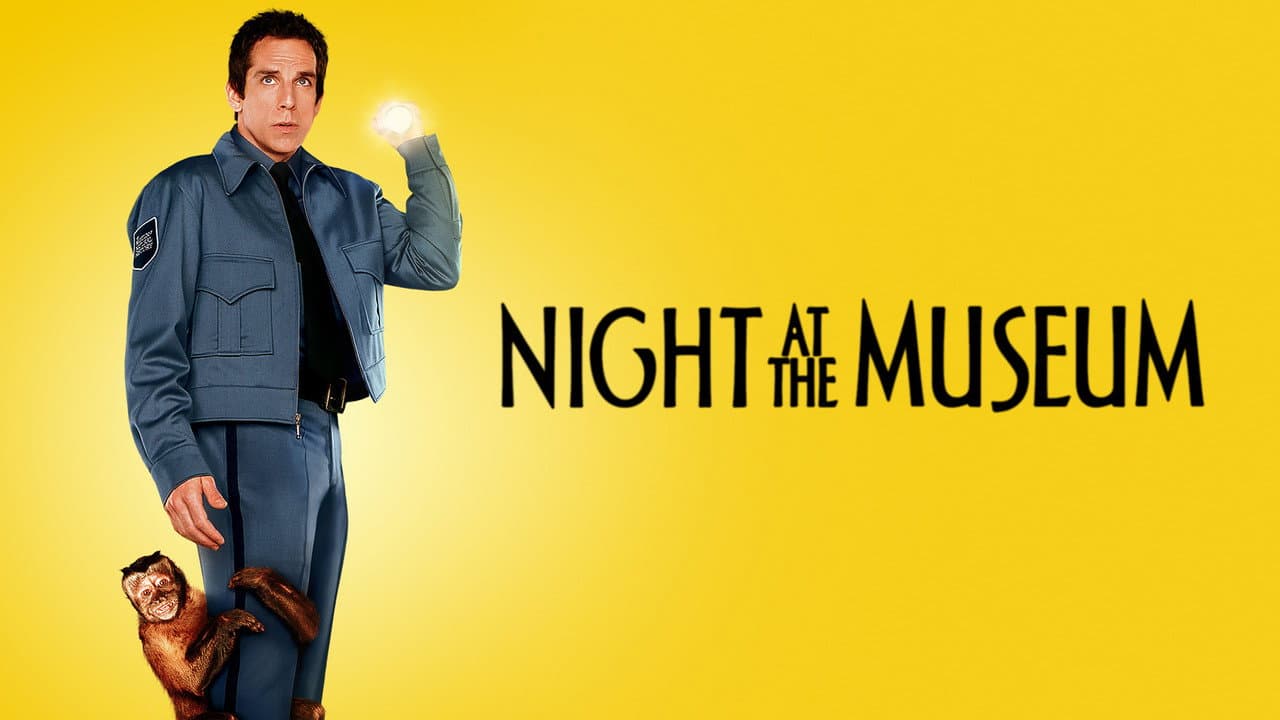 Night at the Museum — backdrops with title 4