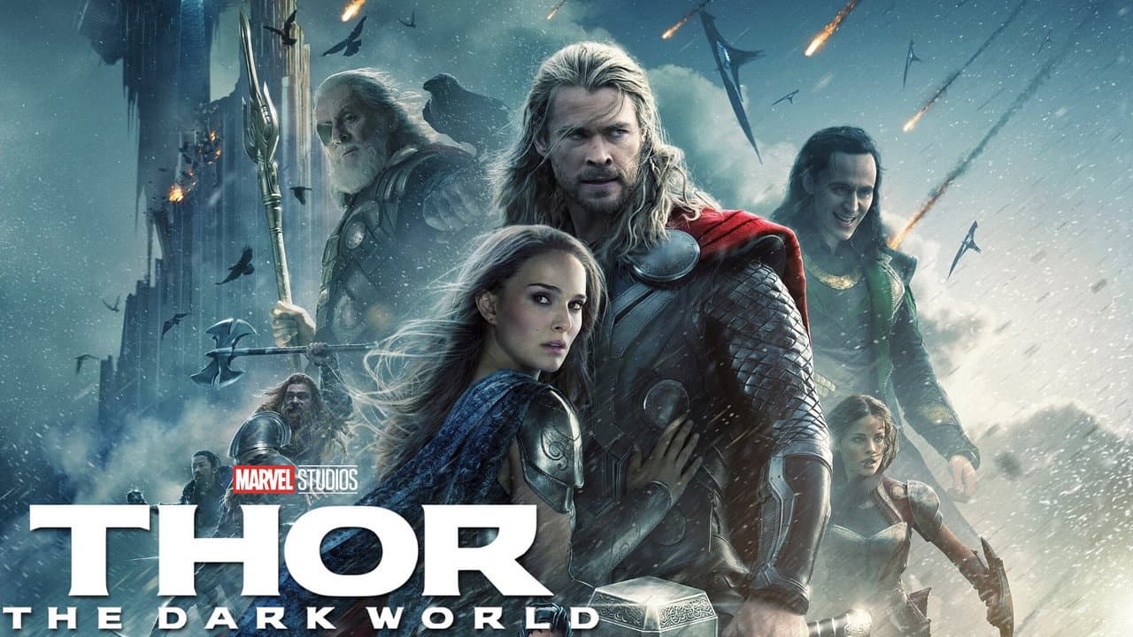 Thor: The Dark World — backdrops with title 3