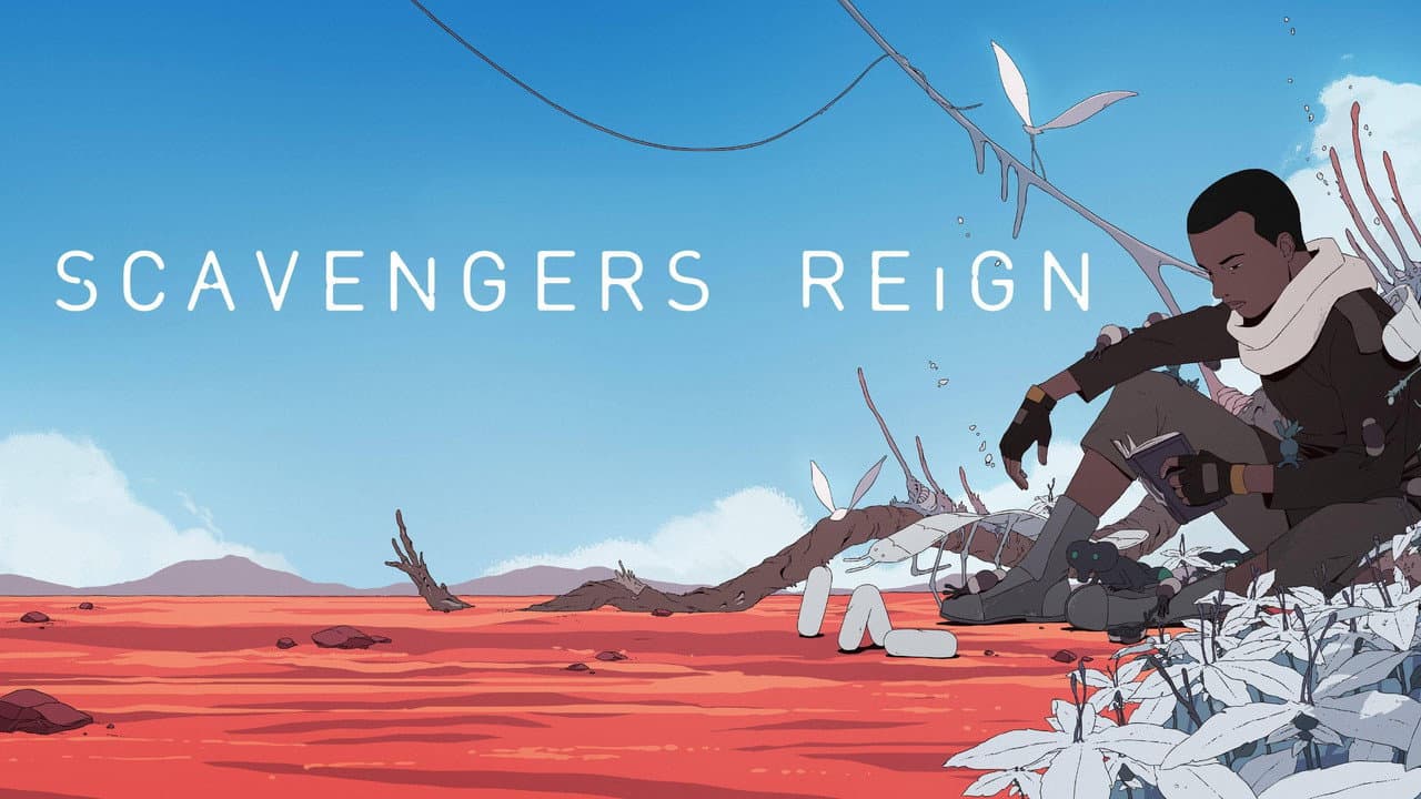 Scavengers Reign — backdrops with title 4