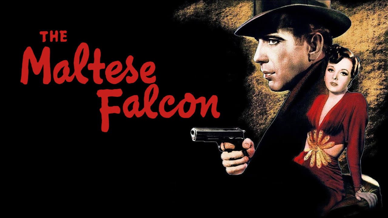The Maltese Falcon — backdrops with title 6