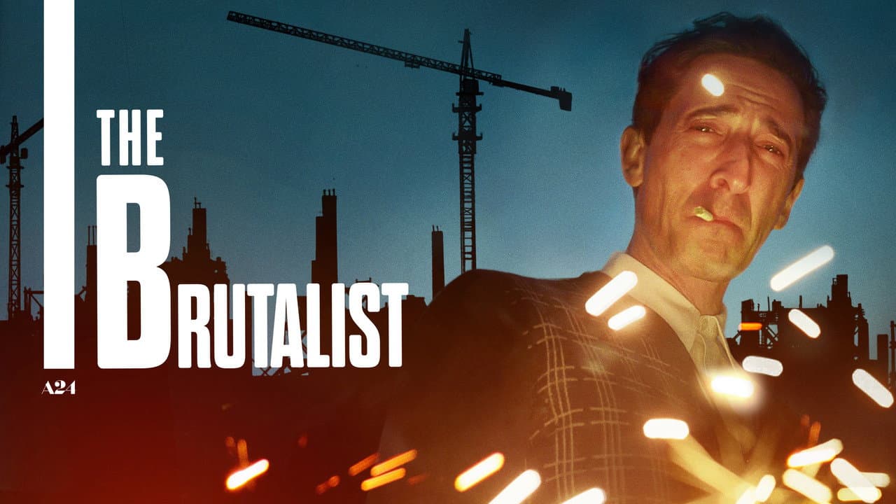 The Brutalist — backdrops with title 4