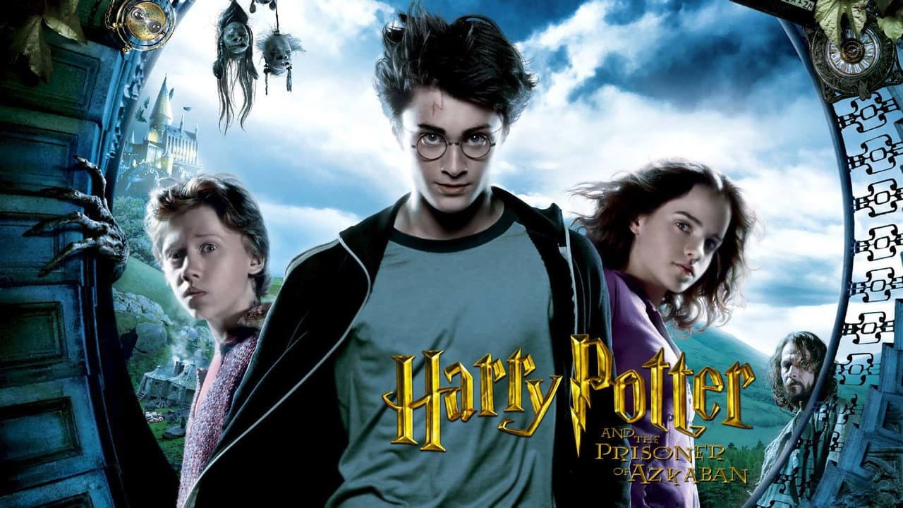 Harry Potter and the Prisoner of Azkaban — backdrops with title 3