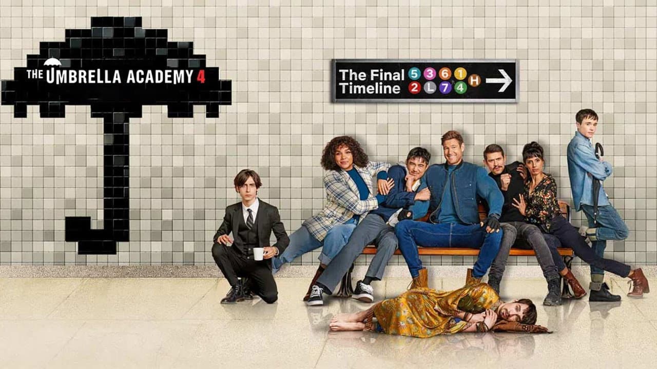 The Umbrella Academy — backdrops with title 1