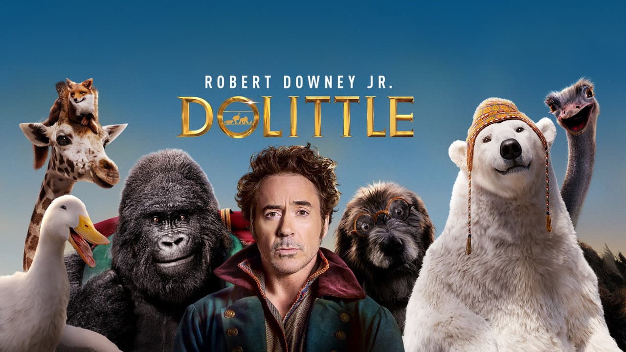 Dolittle — backdrops with title 7