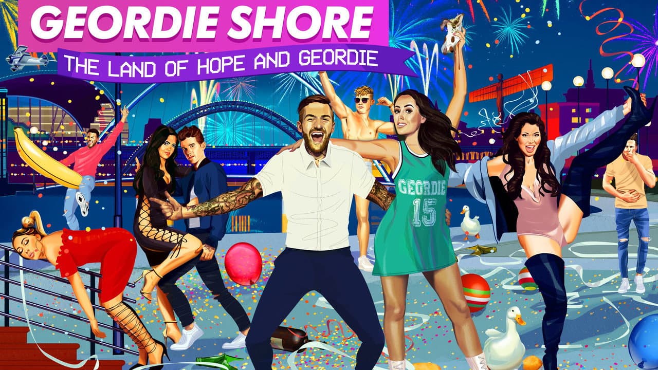 Geordie Shore — backdrops with title 1
