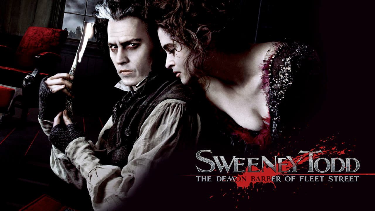 Sweeney Todd: The Demon Barber of Fleet Street — backdrops with title 1