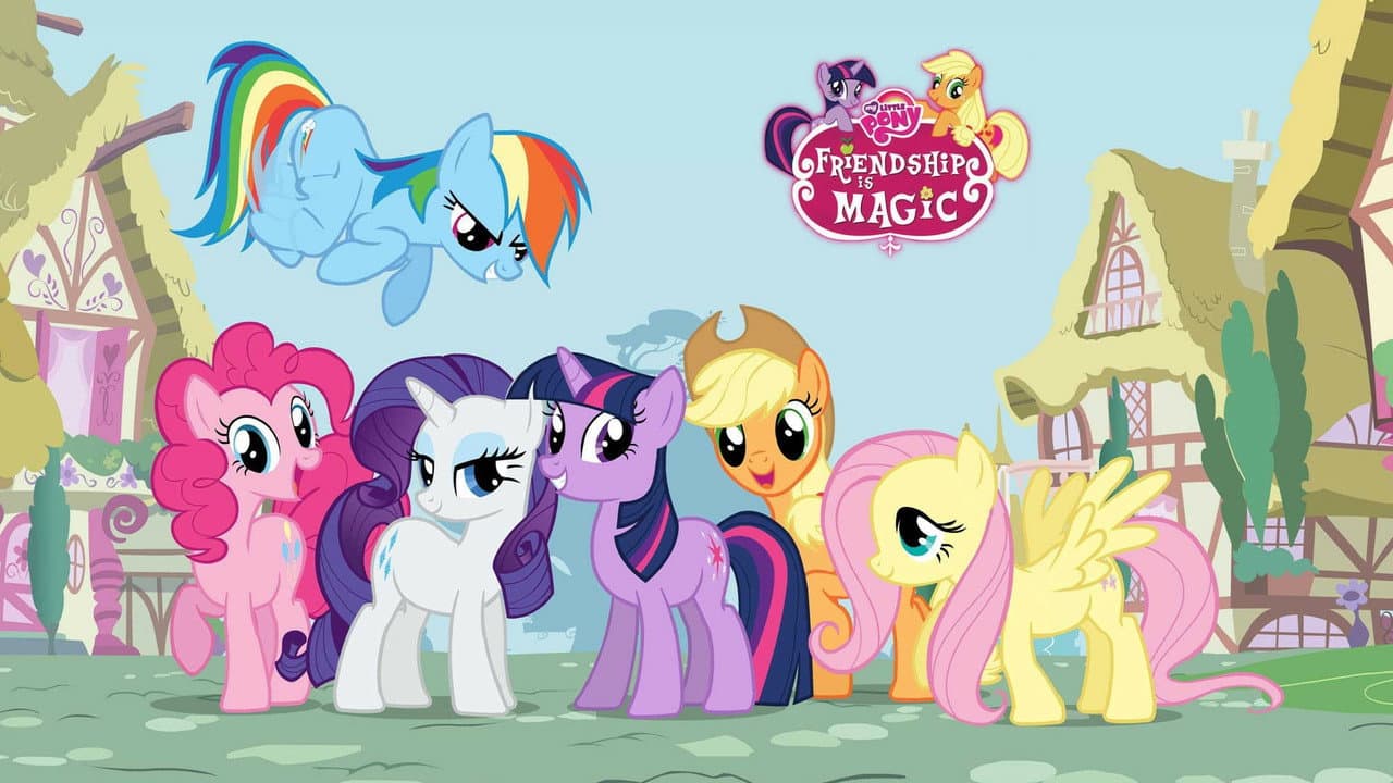 My Little Pony: Friendship Is Magic — backdrops with title 1
