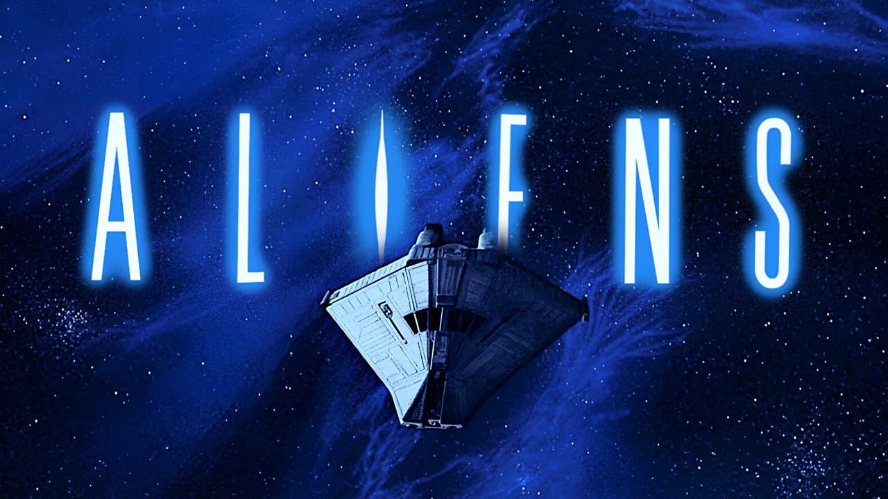 Aliens — backdrops with title 3