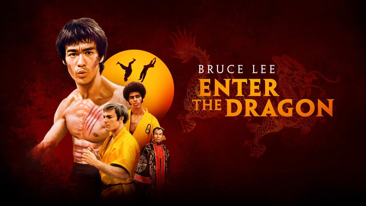 Enter the Dragon — backdrops with title 2