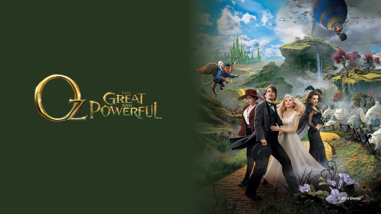 Oz the Great and Powerful — backdrops with title 3
