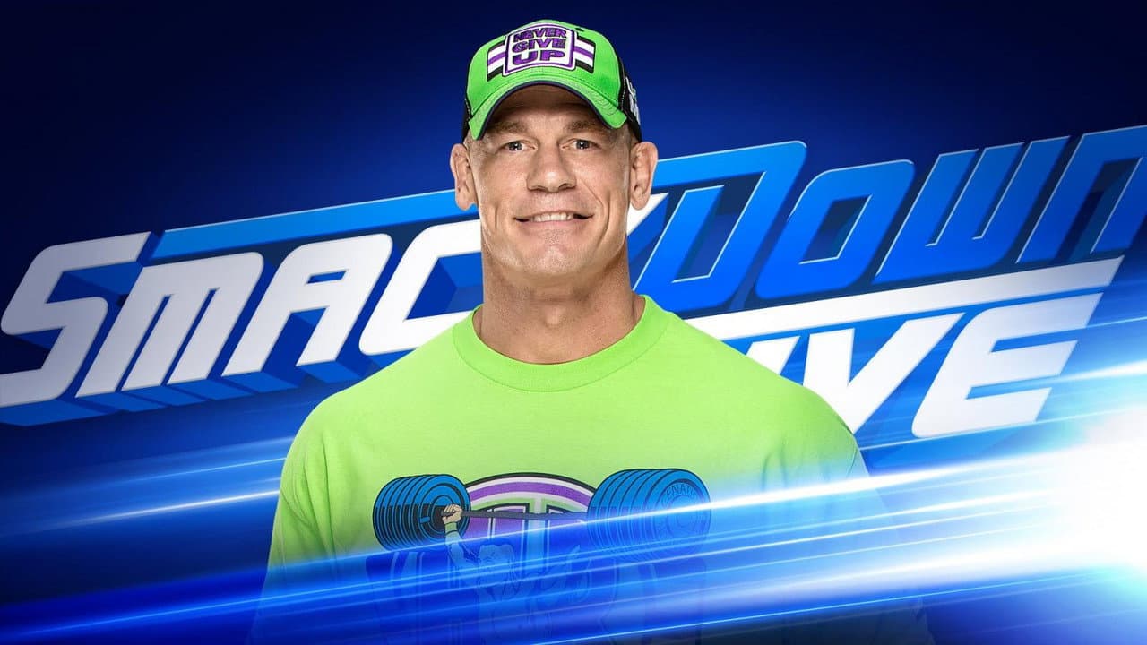 WWE Friday Night SmackDown — backdrops with title 8