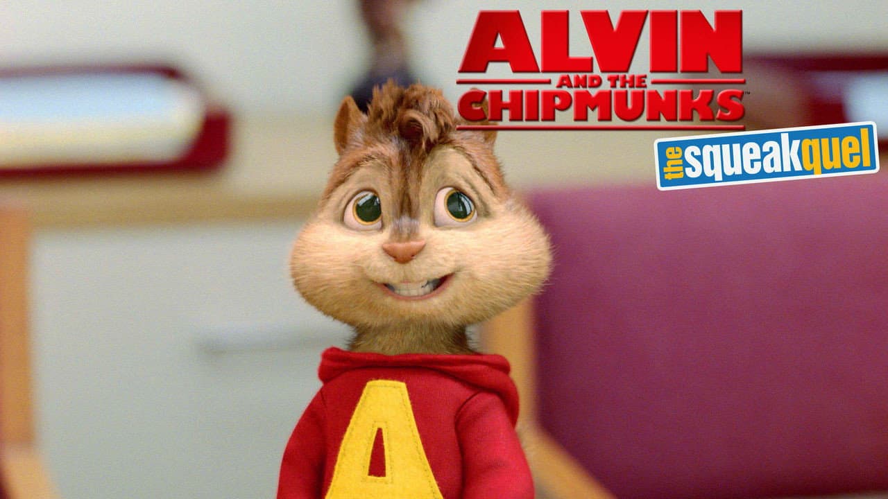 Alvin and the Chipmunks: The Squeakquel — backdrops with title 3