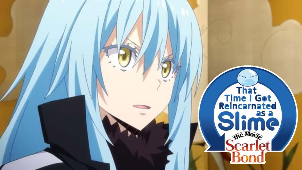 That Time I Got Reincarnated as a Slime the Movie: Scarlet Bond — backdrops with title 3