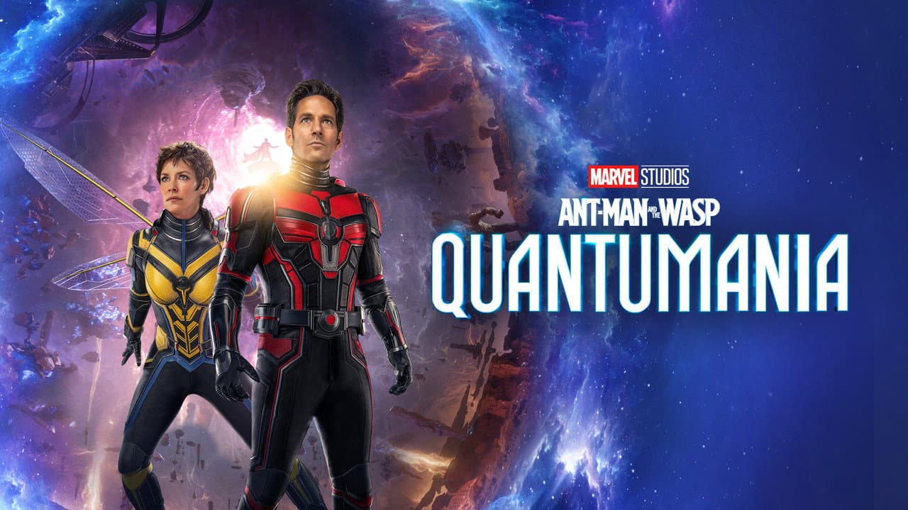 Ant-Man and the Wasp: Quantumania — backdrops with title 1