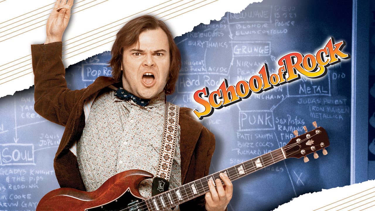 The School of Rock — backdrops with title 7