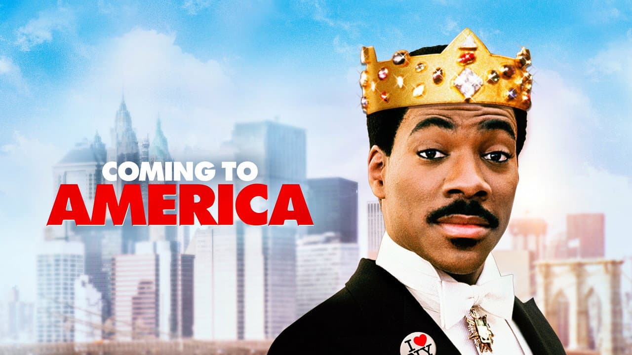 Coming to America — backdrops with title 4