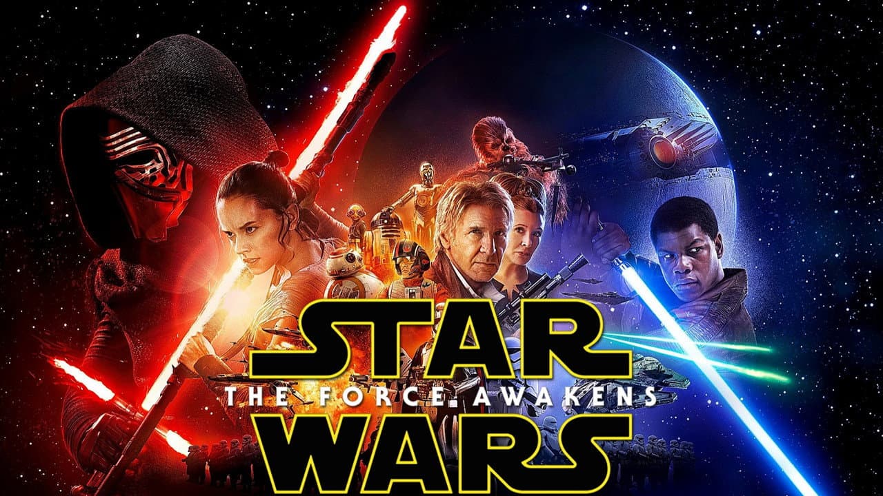 Star Wars: The Force Awakens — backdrops with title 8