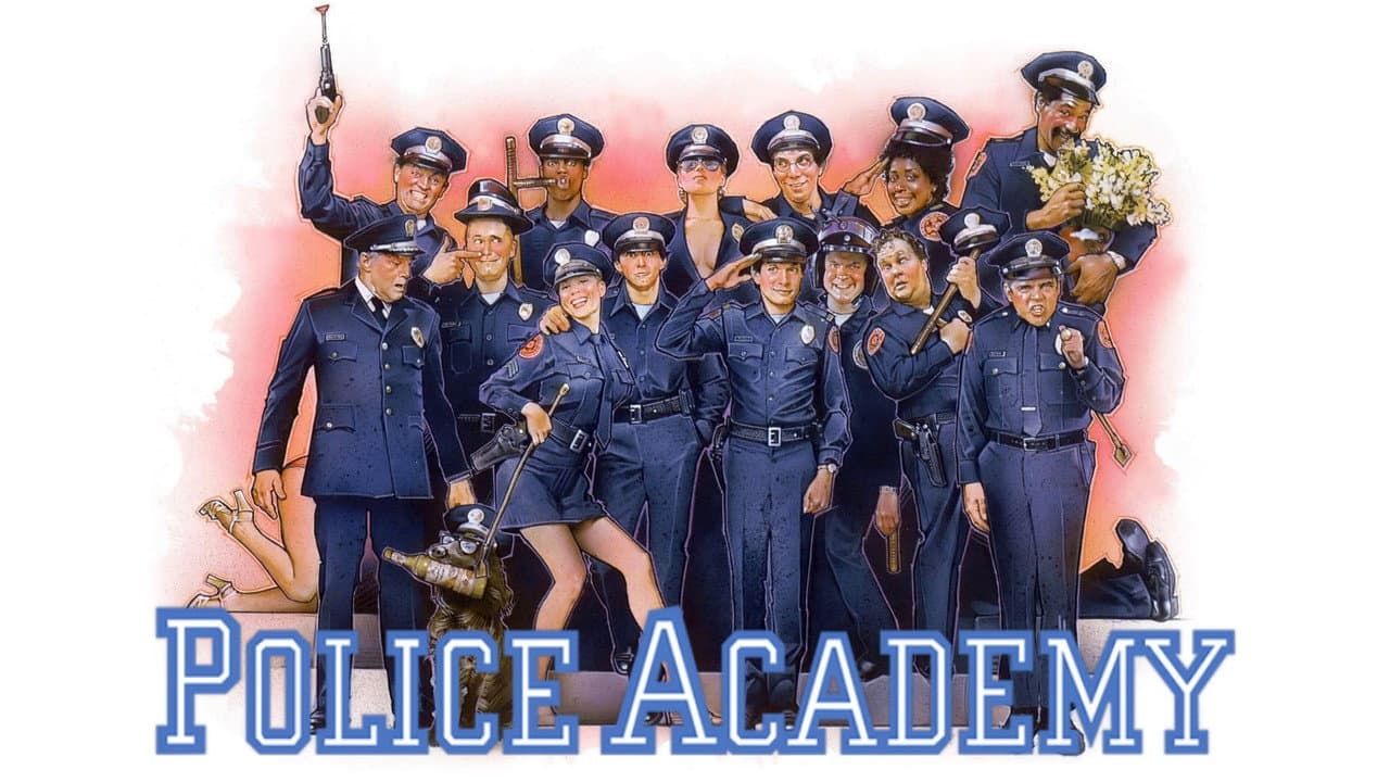 Police Academy — backdrops with title 6