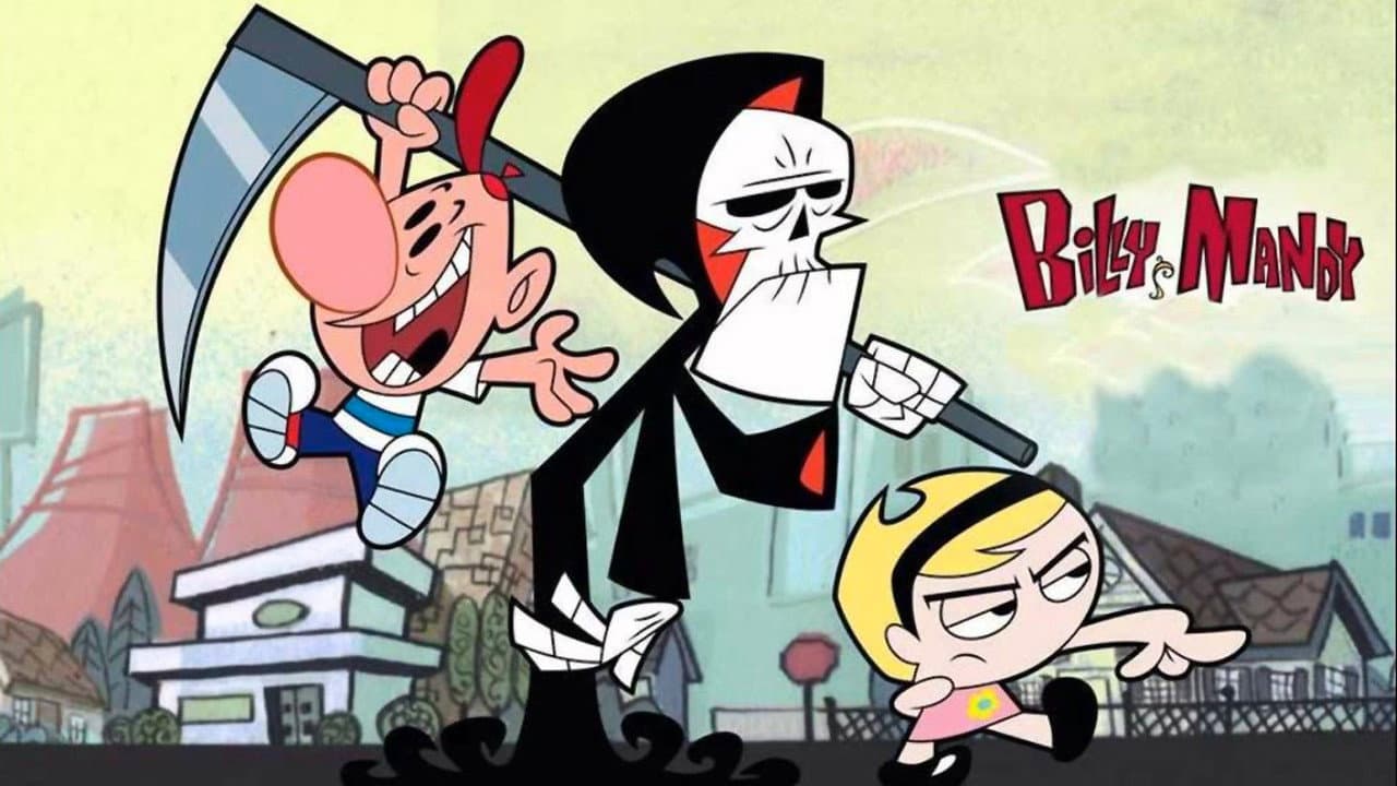 The Grim Adventures of Billy and Mandy — backdrops with title 3