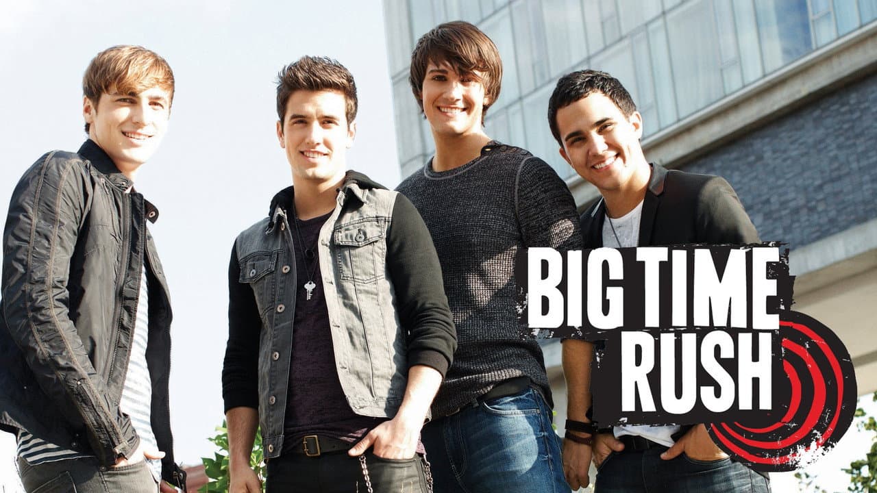 Big Time Rush — backdrops with title 4