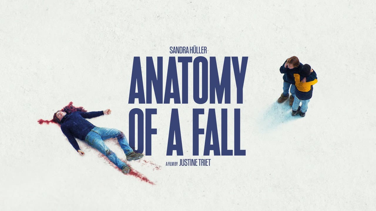 Anatomy of a Fall — backdrops with title 4